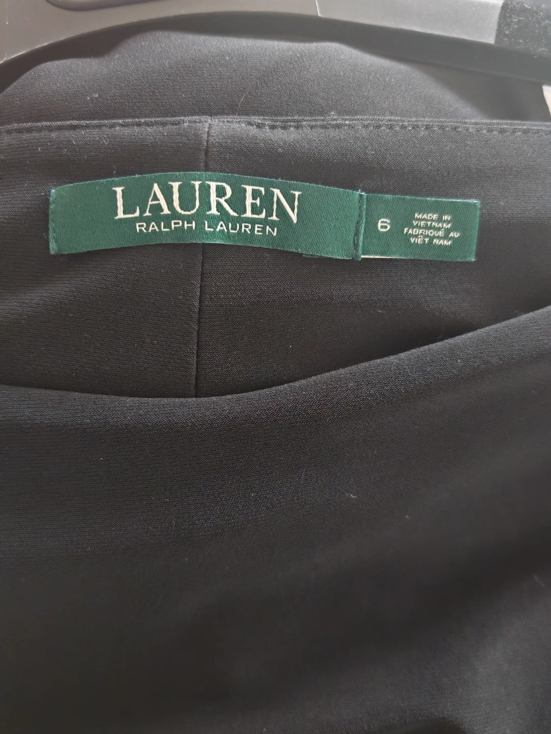 Lauren Ralph Lauren Black & Cream Maxi Dress - Size 6 - photo 3