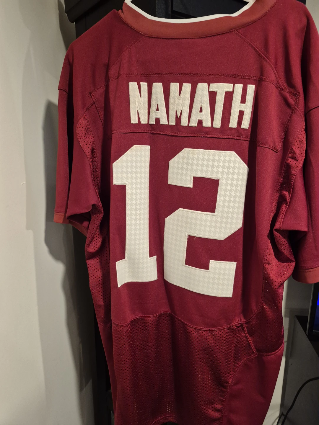 Nike Team Joe Namath #12 Alabama Crimson Tide Jersey Size XL
