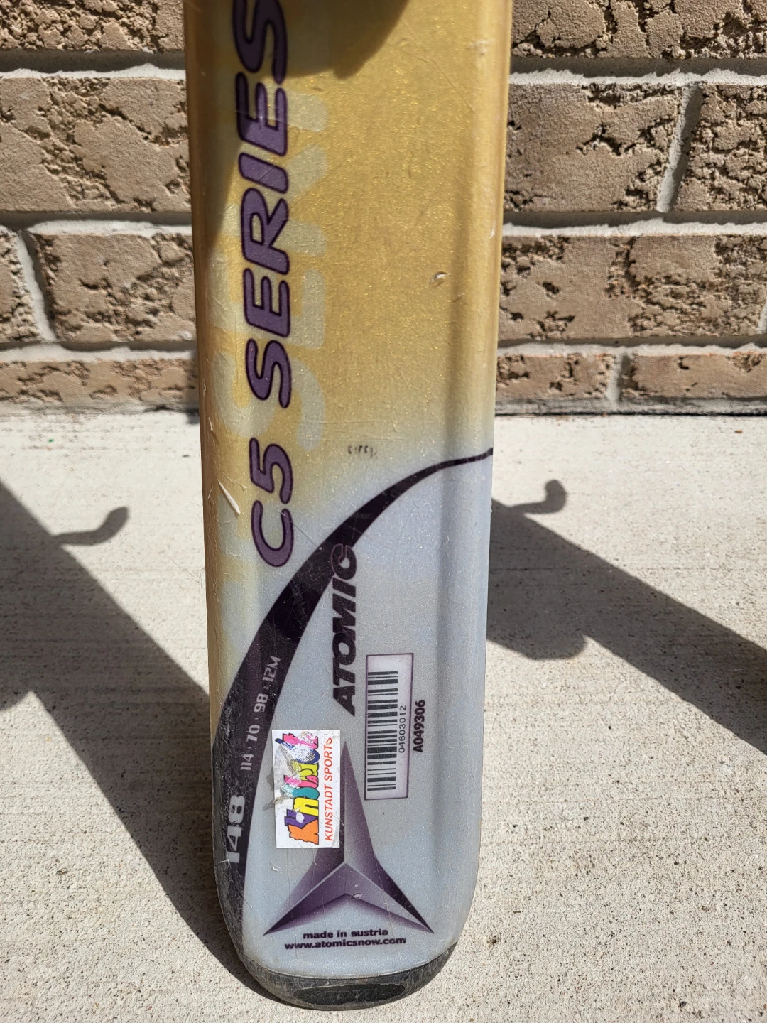 Atomic C5 Series Skis - 148cm - photo 2