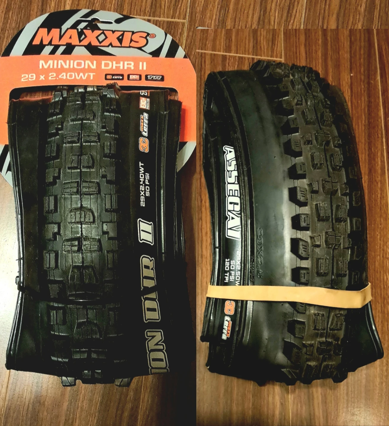 BRAND NEW Maxxis Tire - DHR II 29 x 2.40WT or Assegai 29x 2.50wt