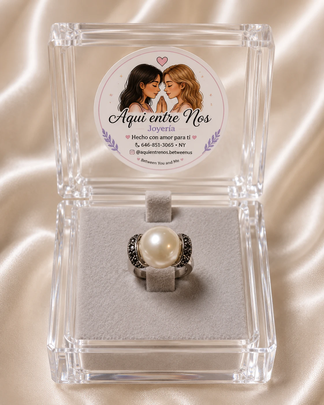 Anillo con.perla