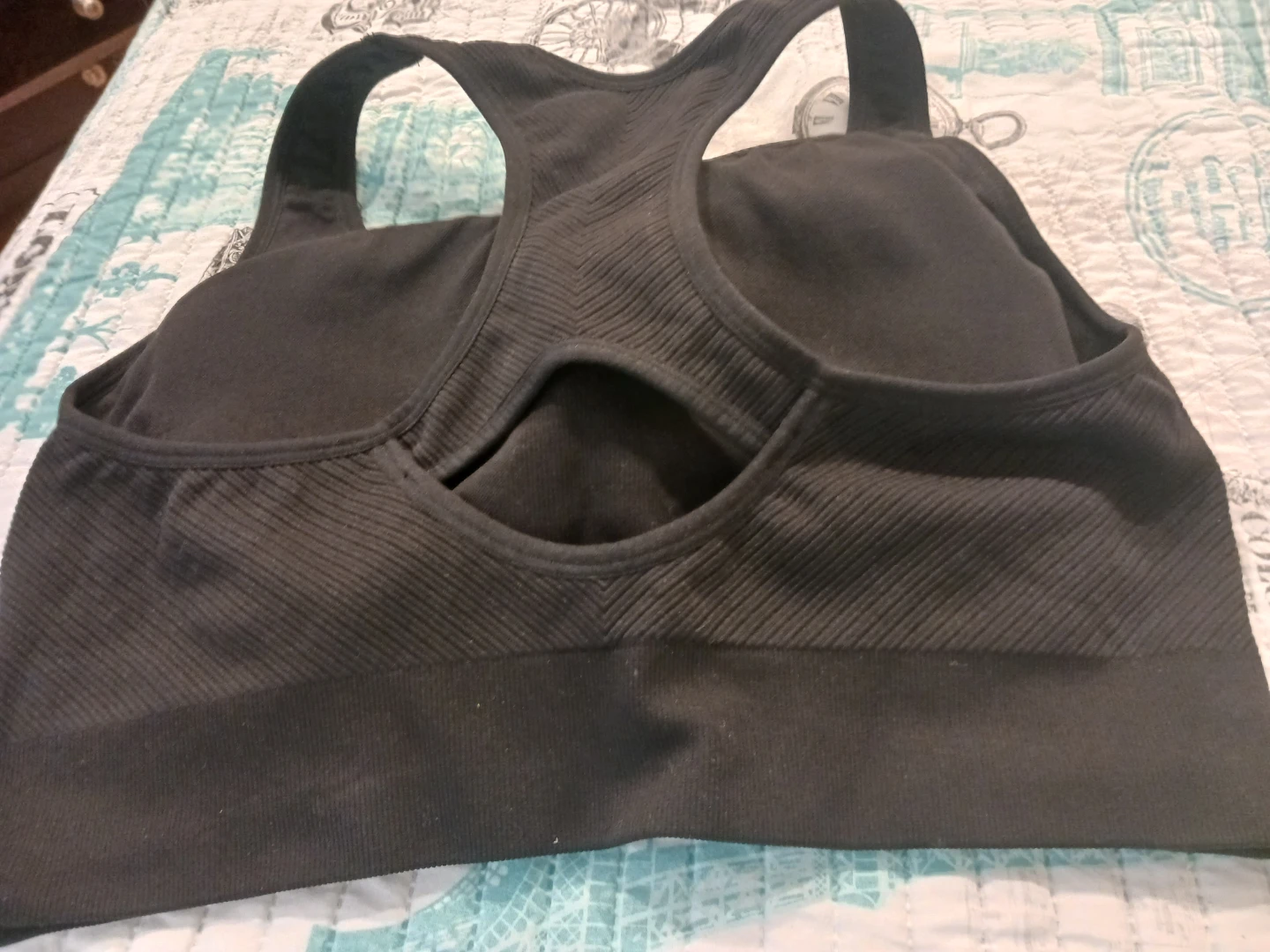 Member's Mark Black Seamless Racerback Sports Bra XXL - photo 3
