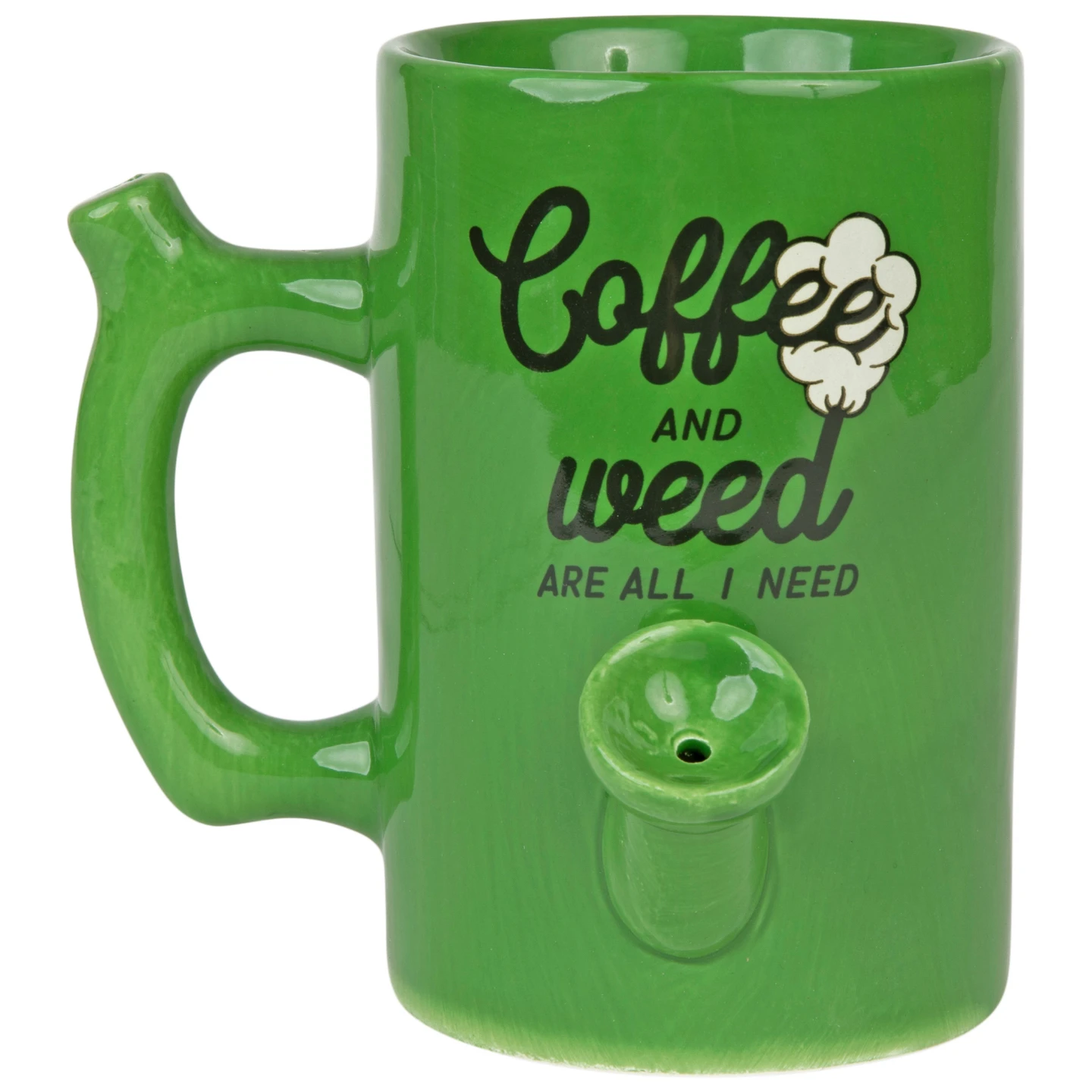 Coffee and Weed Is All I Need Novelty 10oz Mug