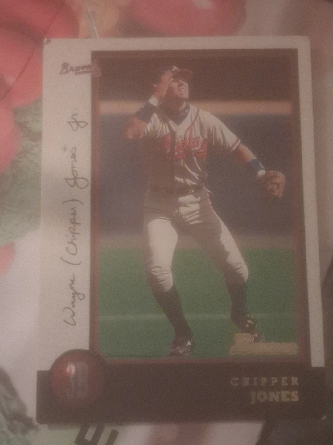 1997 Bowman Chipper Jones Baseball Card - photo 4