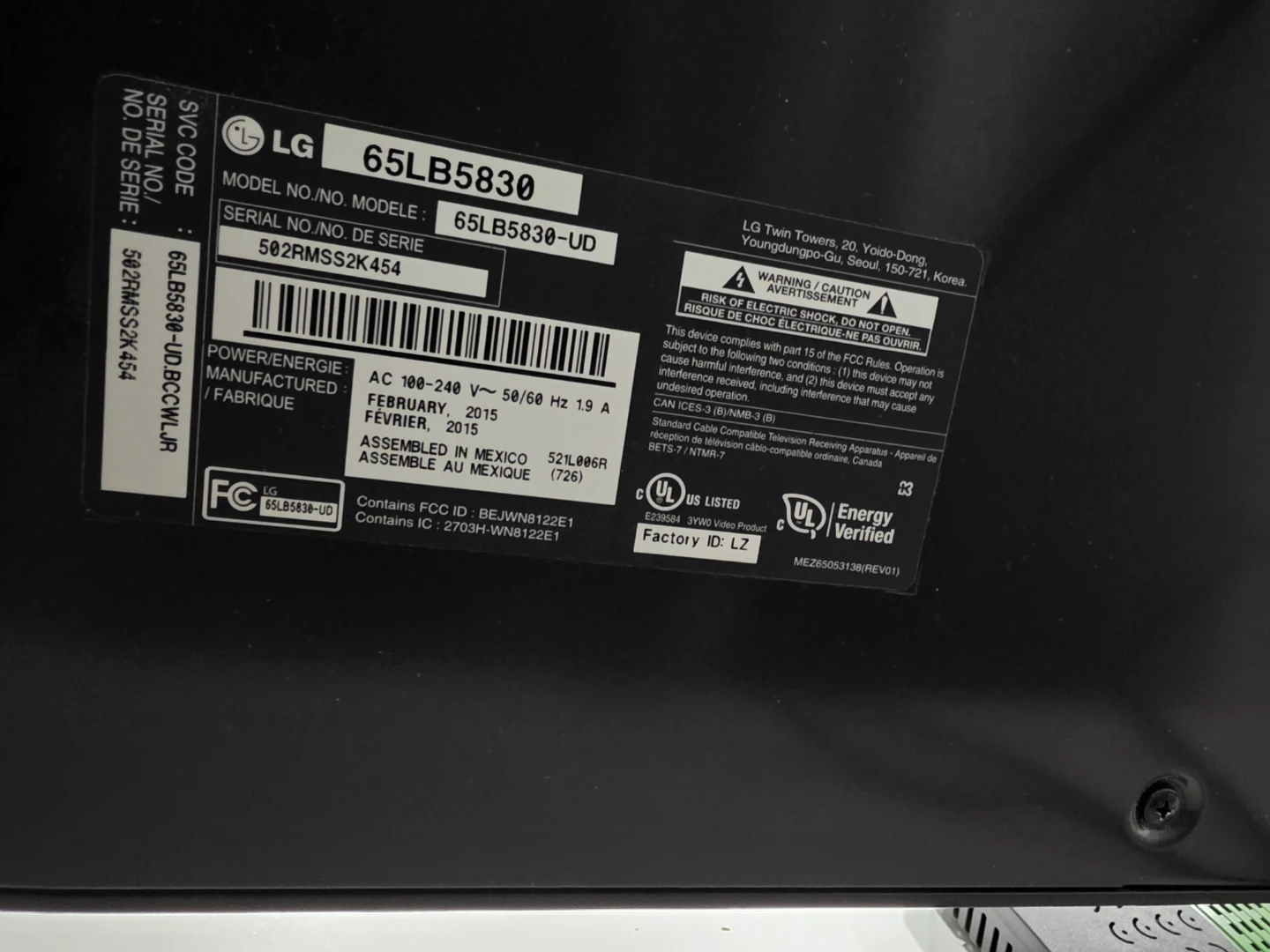 LG 65" Smart TV -  Full HD - photo 4