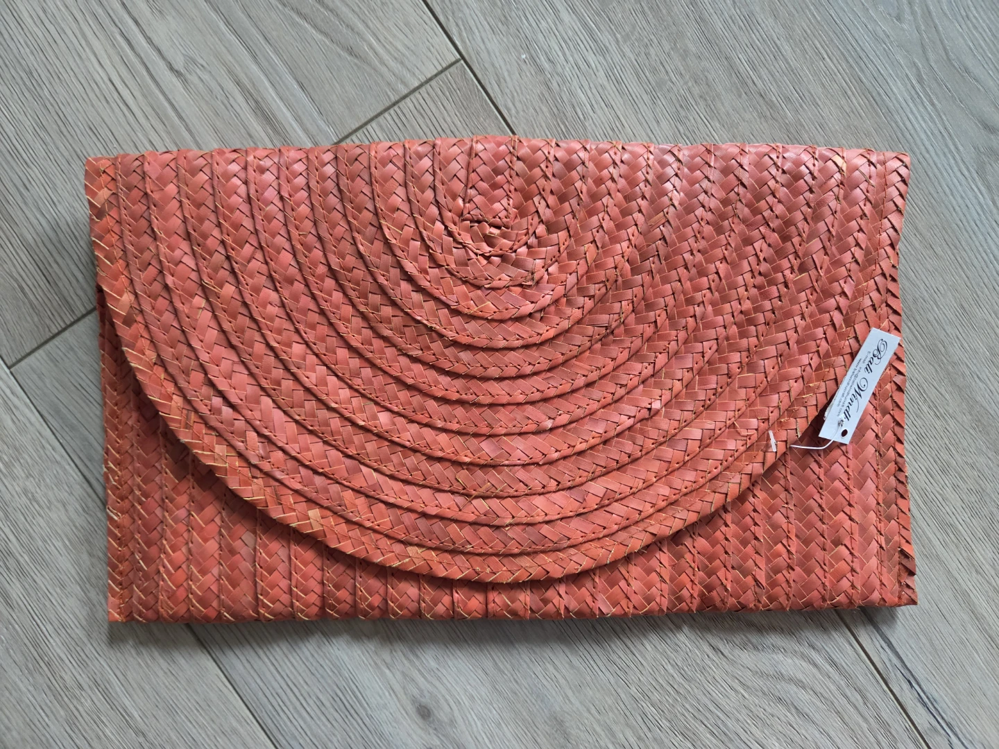 Bali Windhu Craft Woven Clutch BNWT