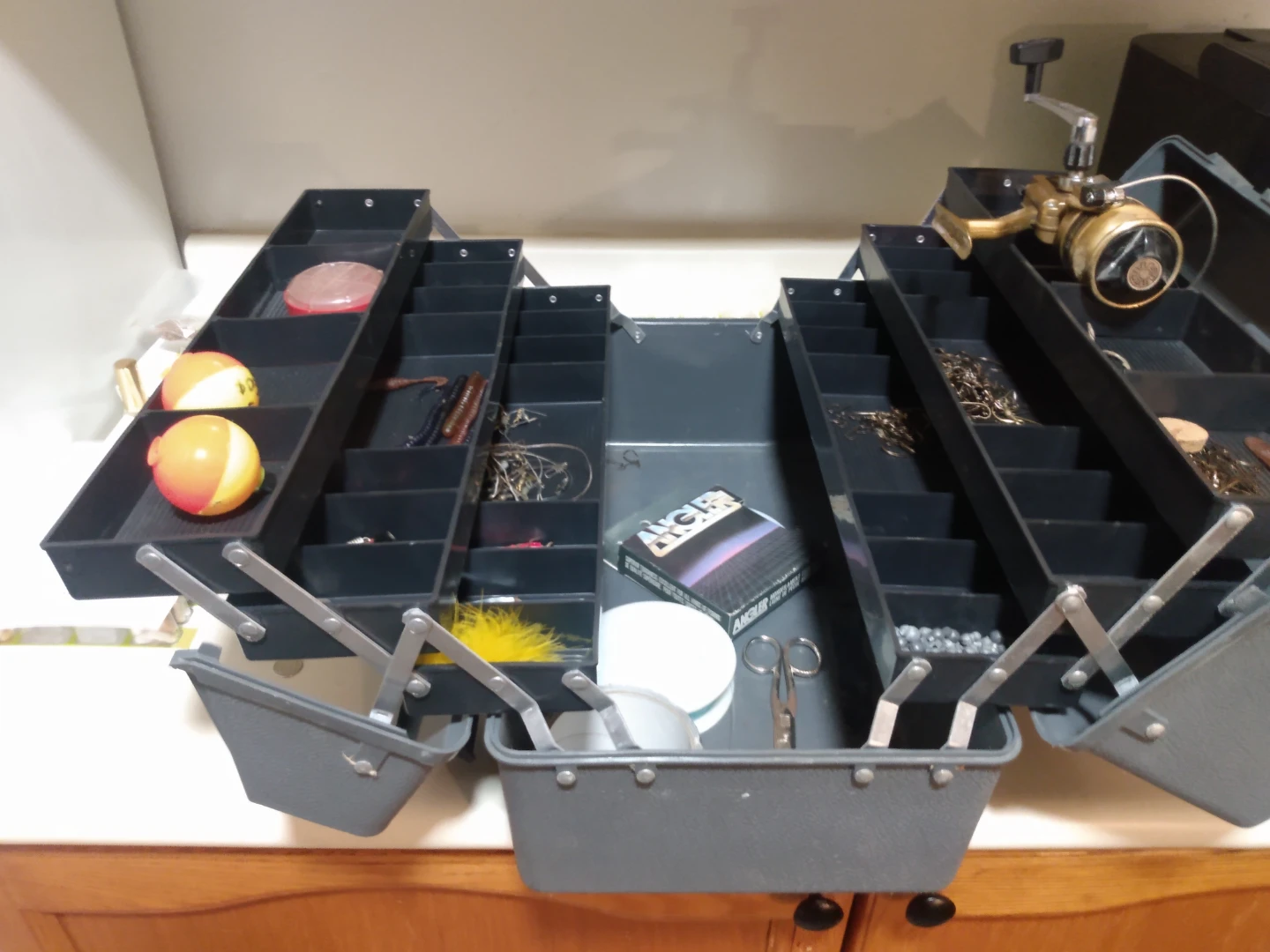 Eagle Tackle Box with Fishing Gear - photo 2
