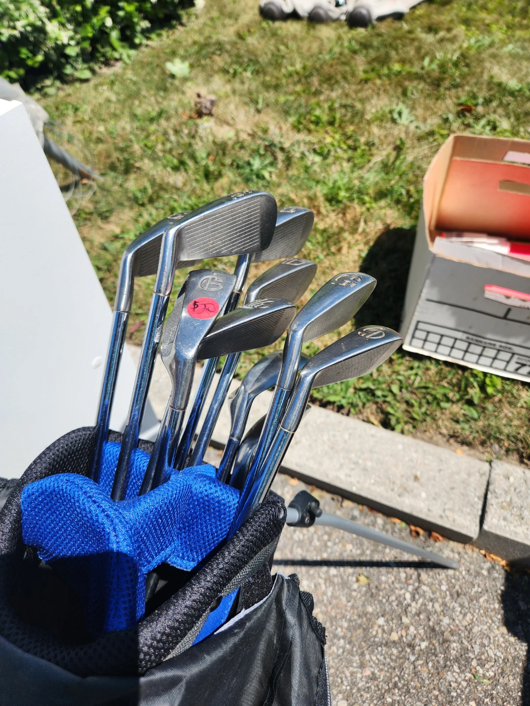 10 Piece Golf Club Set