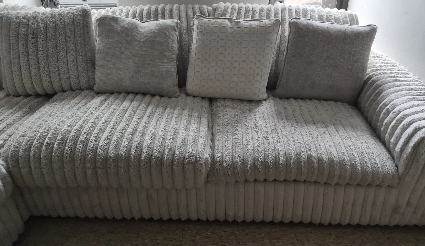 3 piece L-Shaped Sectional Sofa