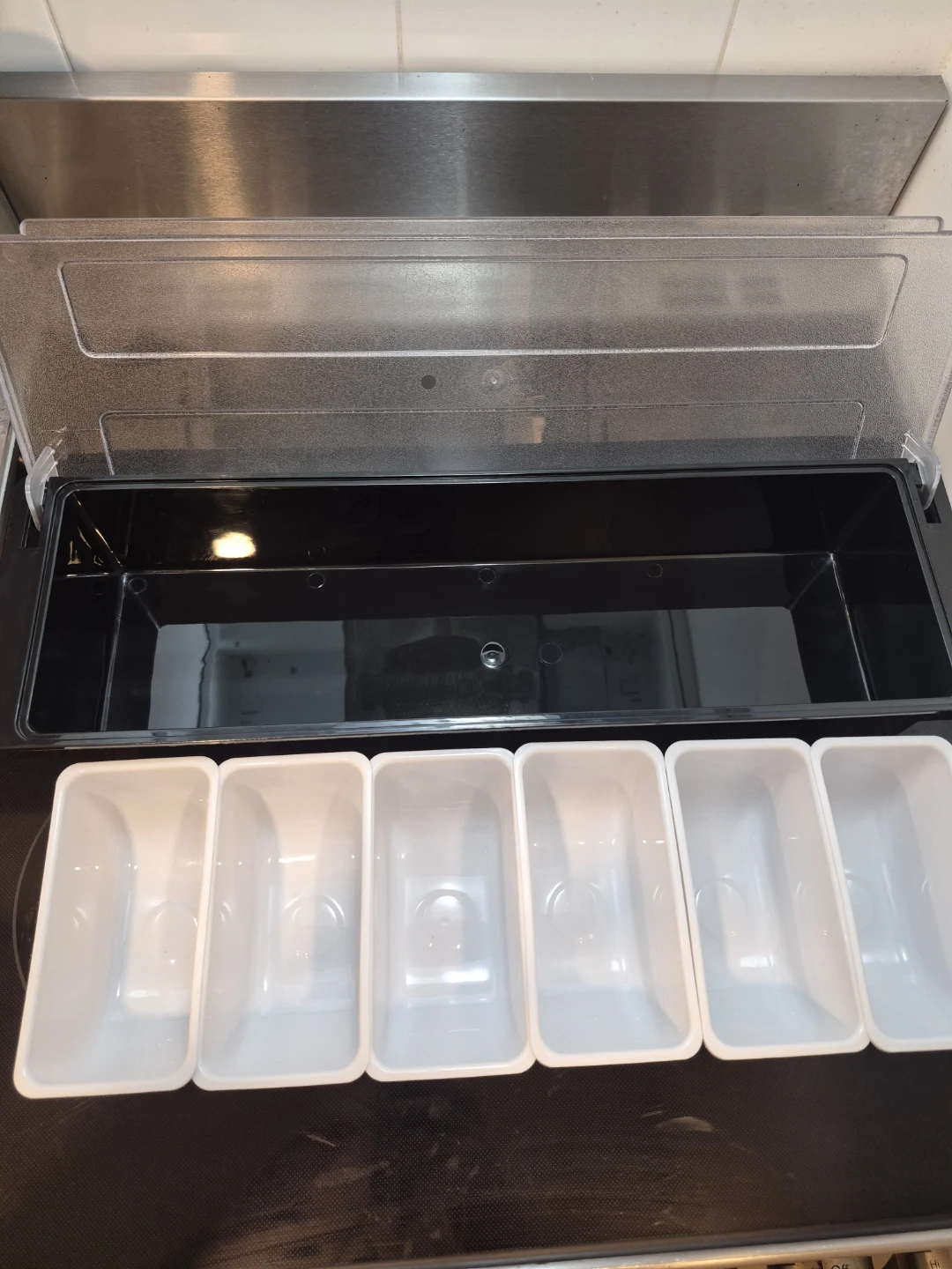 BRAND NEW Condiment Holder with 6x Compartment - photo 2