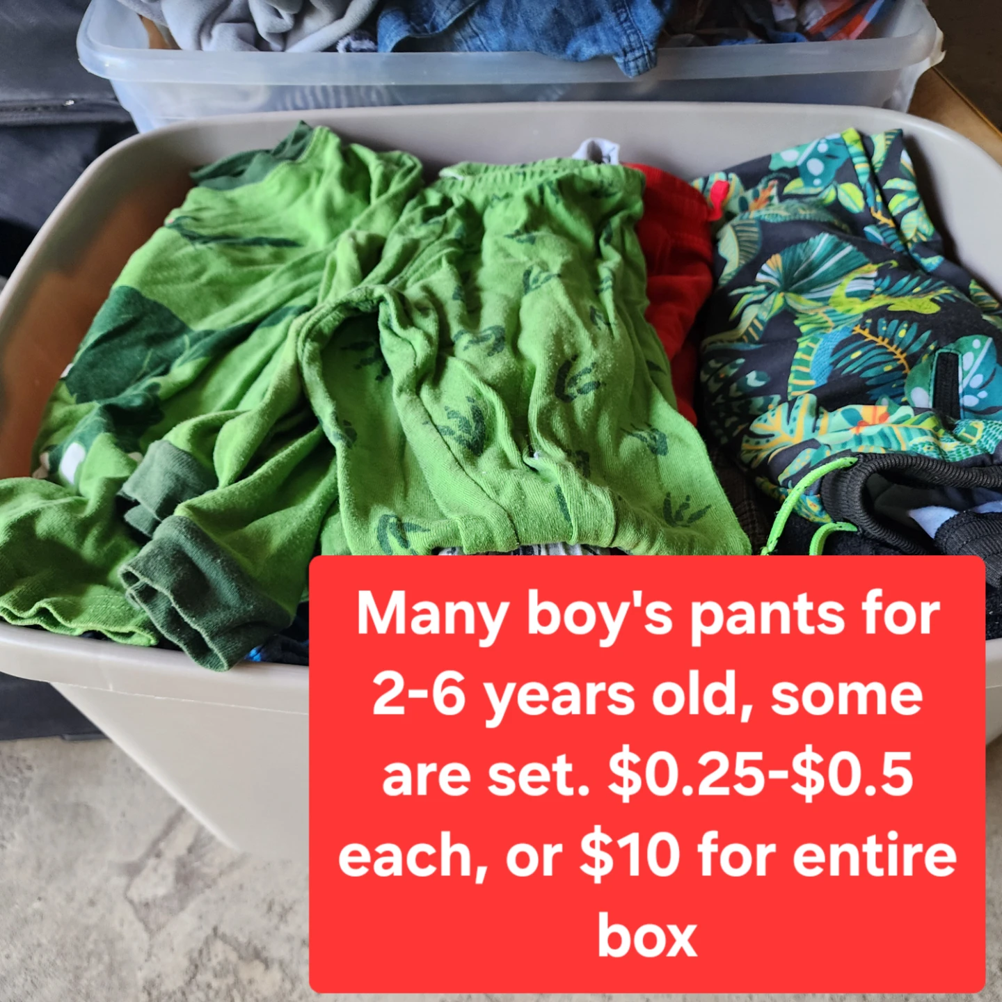 Boys' Pants (2-6 Years)
