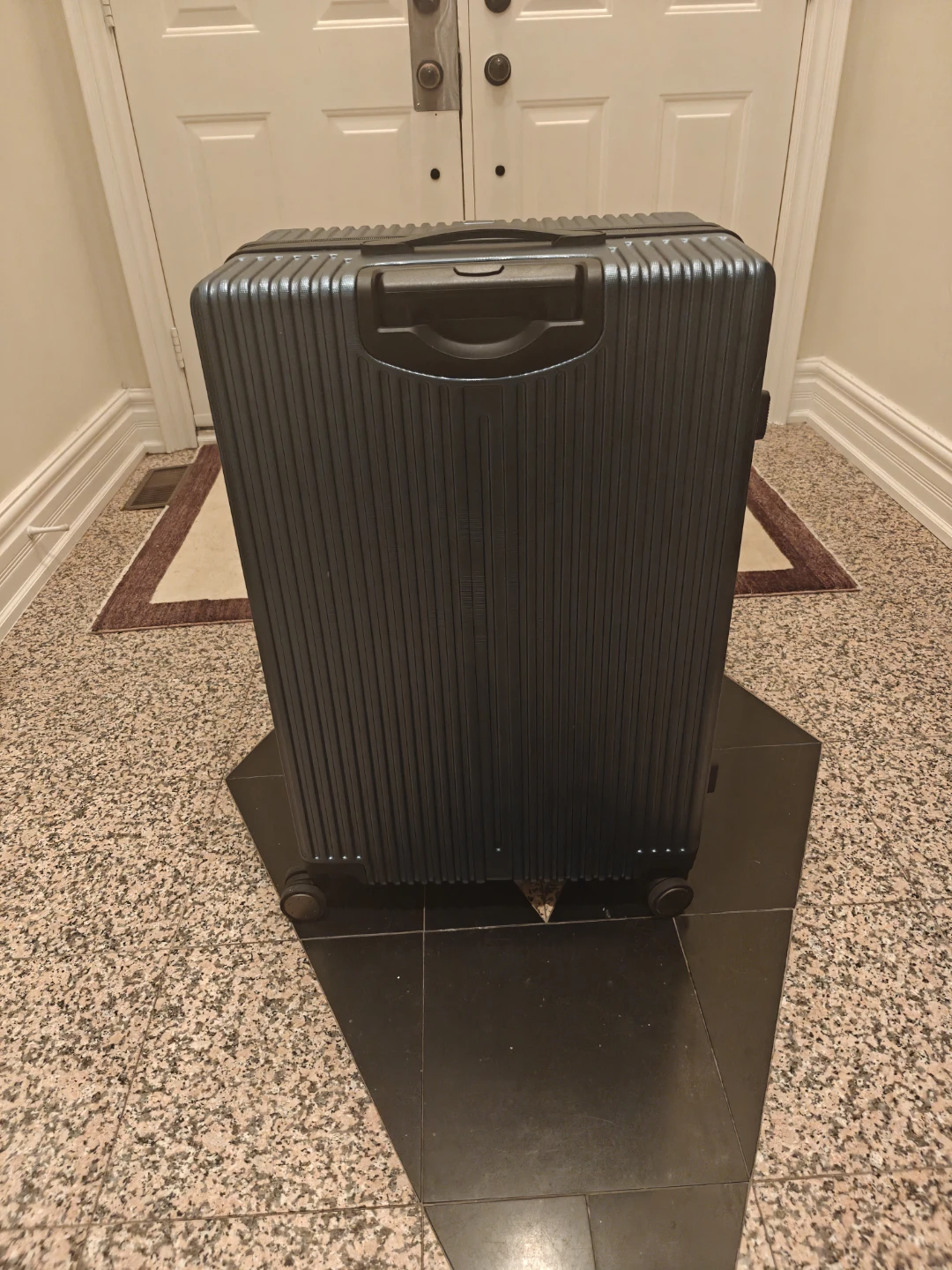 Expandable Blue Hardshell Luggage (80-100L) - photo 3