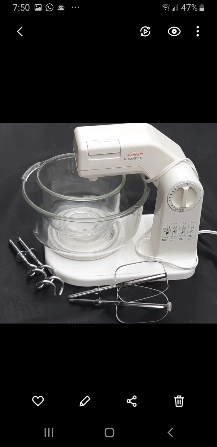 Sunbeam Stand Mixer