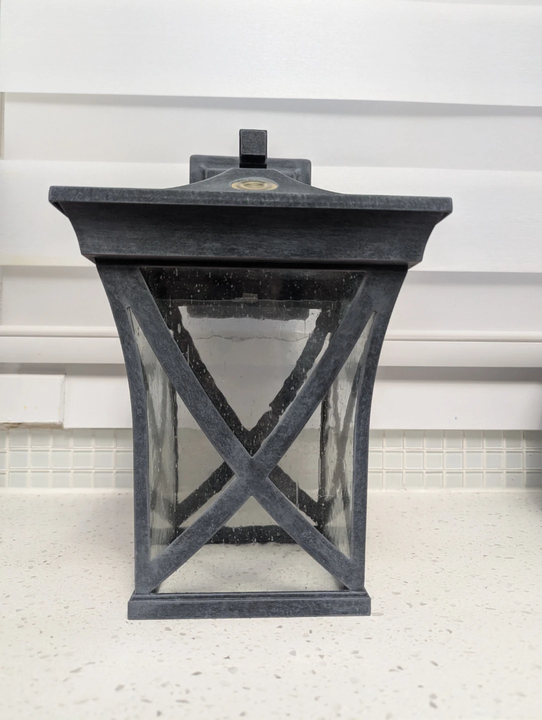 Pair of Outdoor Metal Lanterns - photo 2
