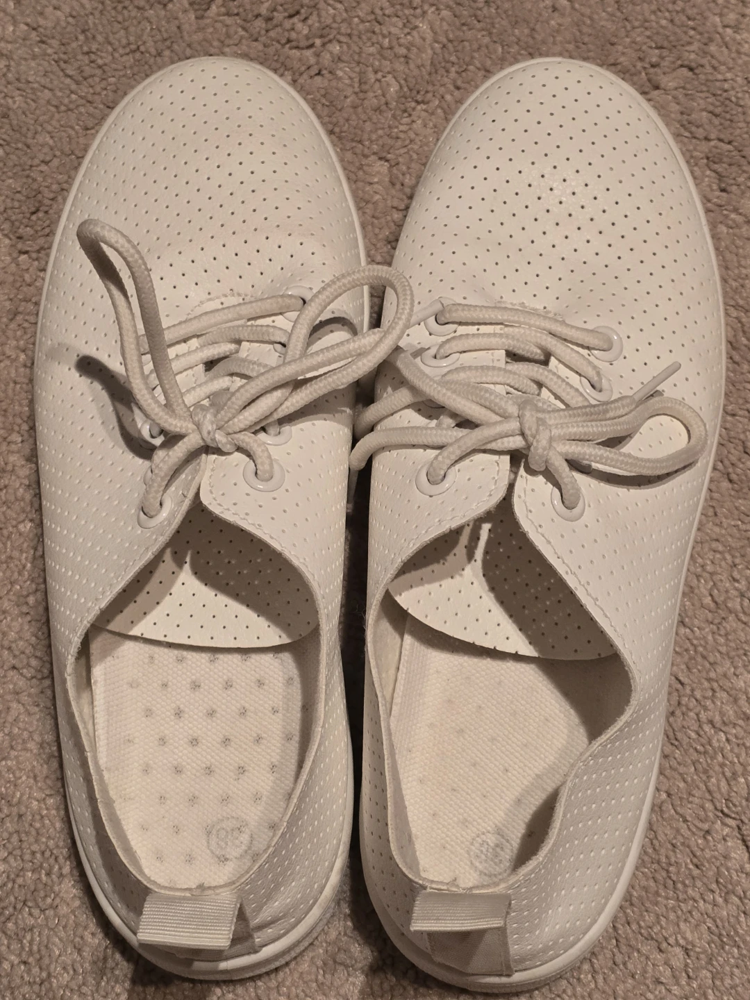 White womens shoes size 38 - photo 4