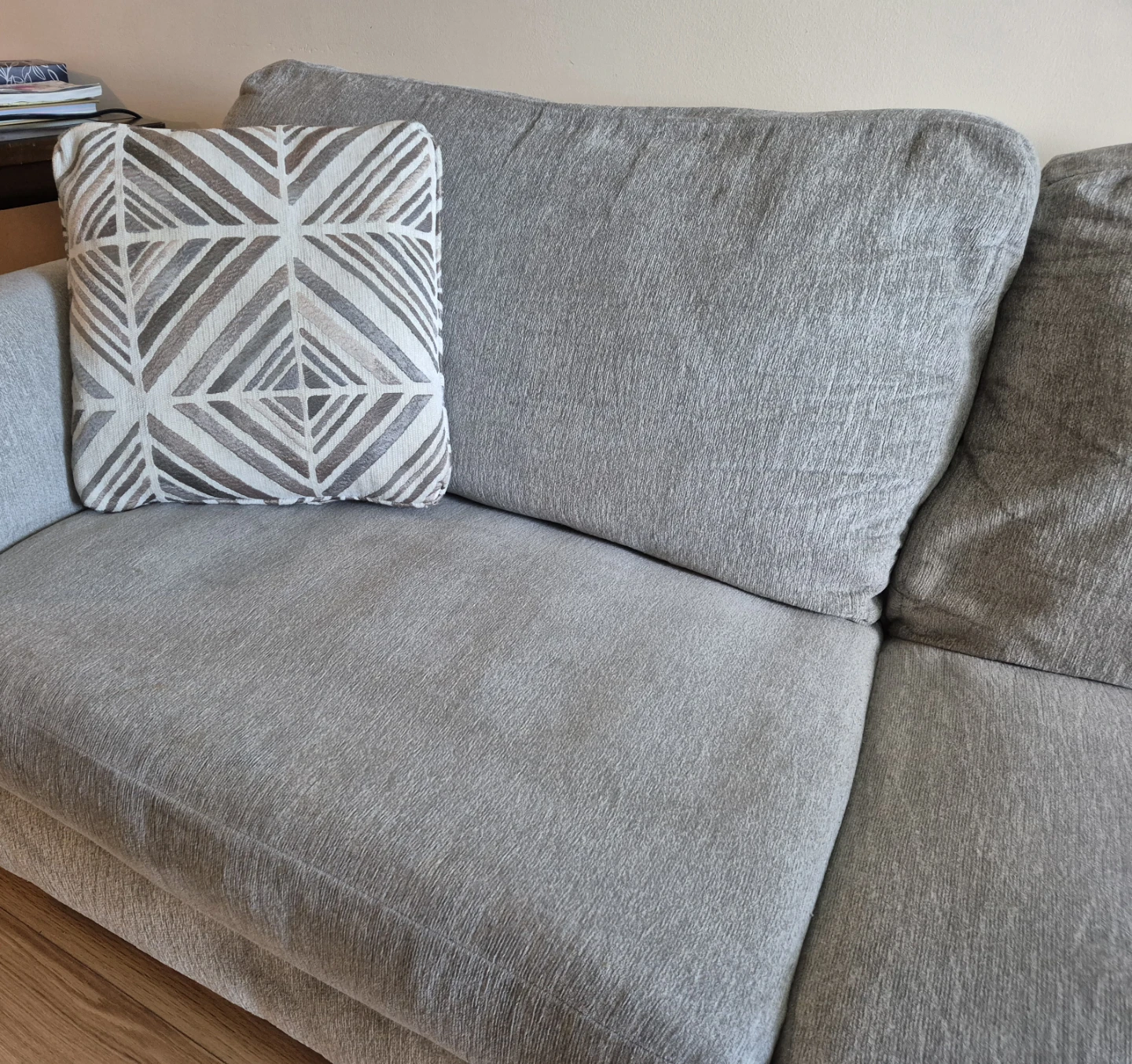 Leon's sofa grey color - photo 3
