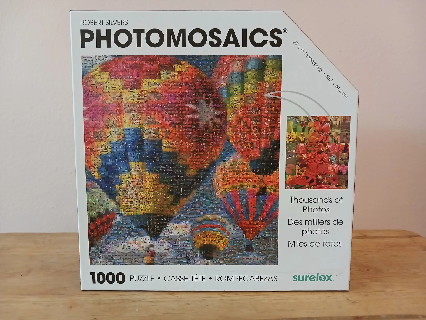 Robert Silvers Photomosaics 1000 Piece Jigsaw Puzzle