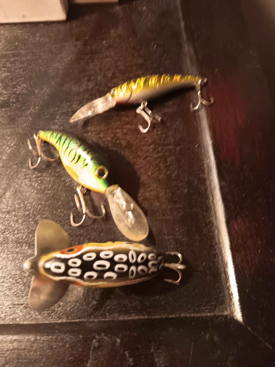 Bass Lure lot plus box - photo 2