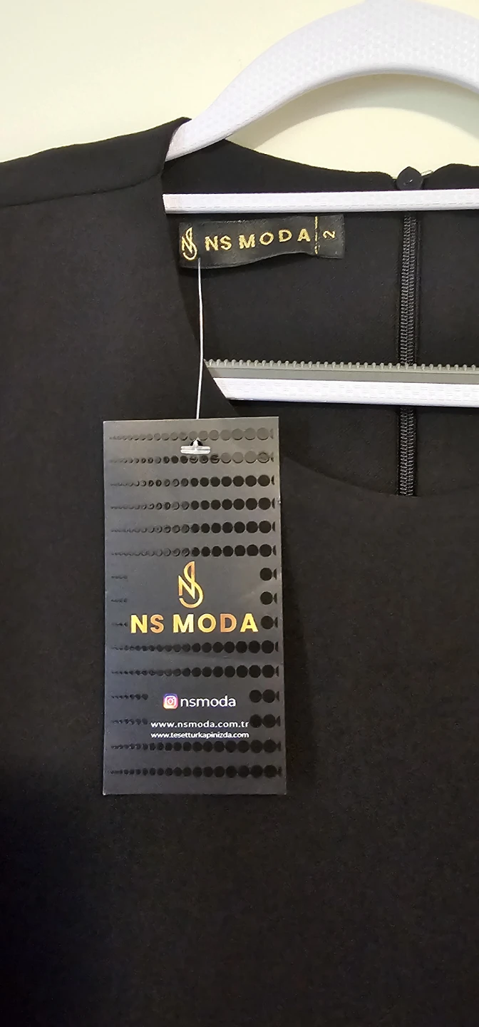 NS Moda Black Top and Pants Set - photo 4