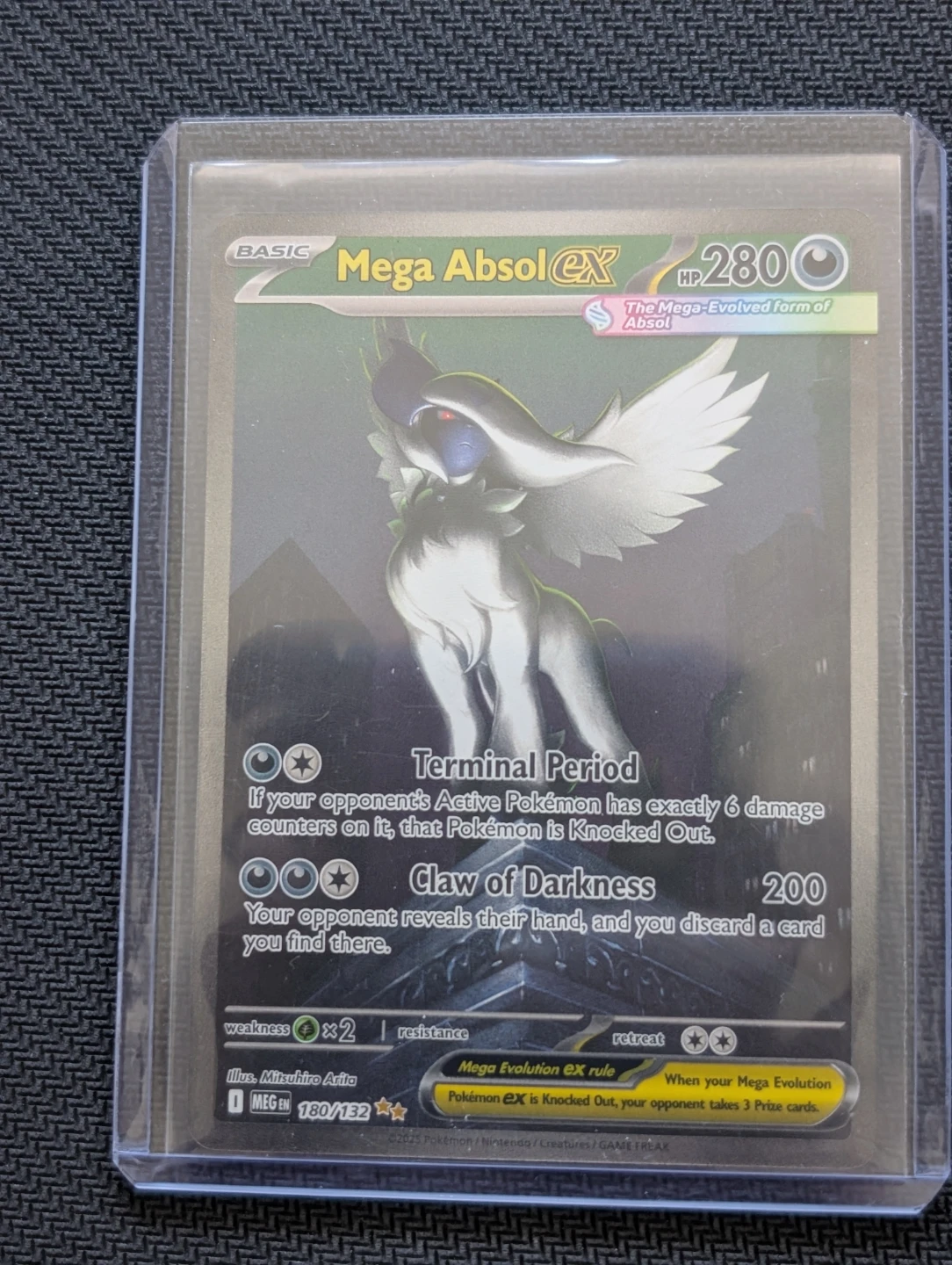 Mega Absol Ex Mega Evolution SIR 180/132 - Pokemon - photo 3