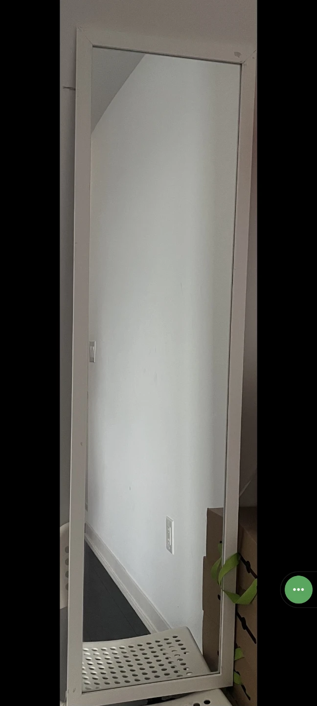 White Full Length Mirror