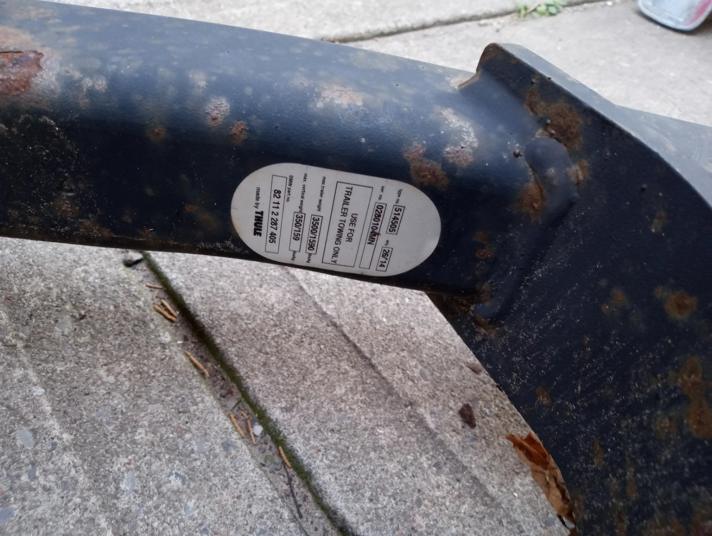 BMW X3 Thule Trailer Hitch - photo 3