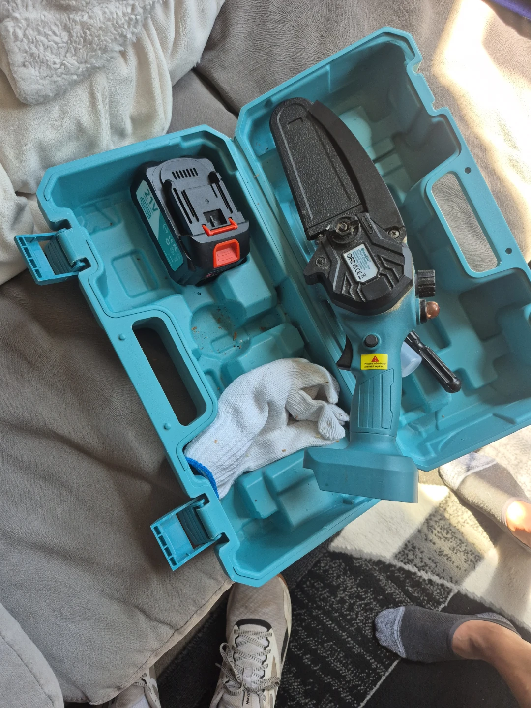 SeeSii Electric Chainsaw Kit with 21V Battery - photo 3