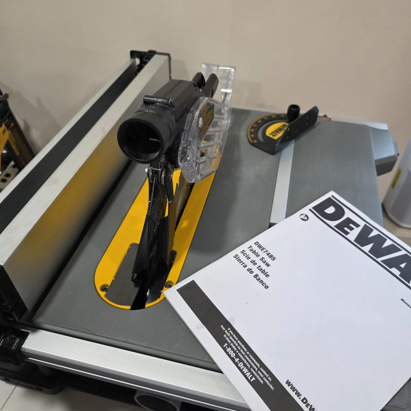 DeWalt DWE7485 Table Saw
