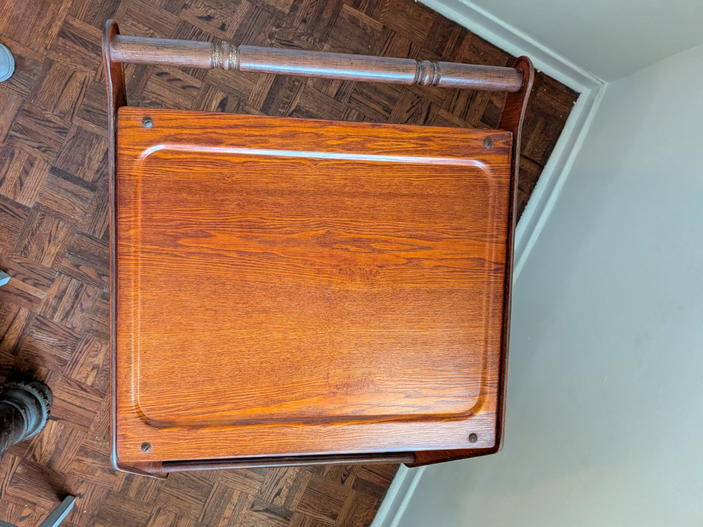 Vintage Mid-century modern teak bar cart. - photo 4