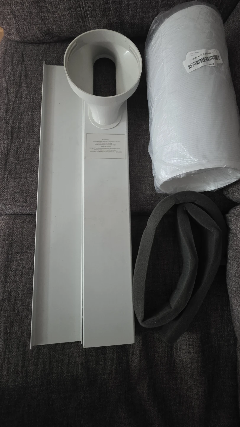Portable Air Conditioner Window Vent Kit - photo 2