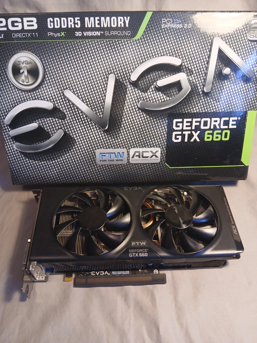 EVGA GeForce GTX 660 FTW ACX Graphics Card