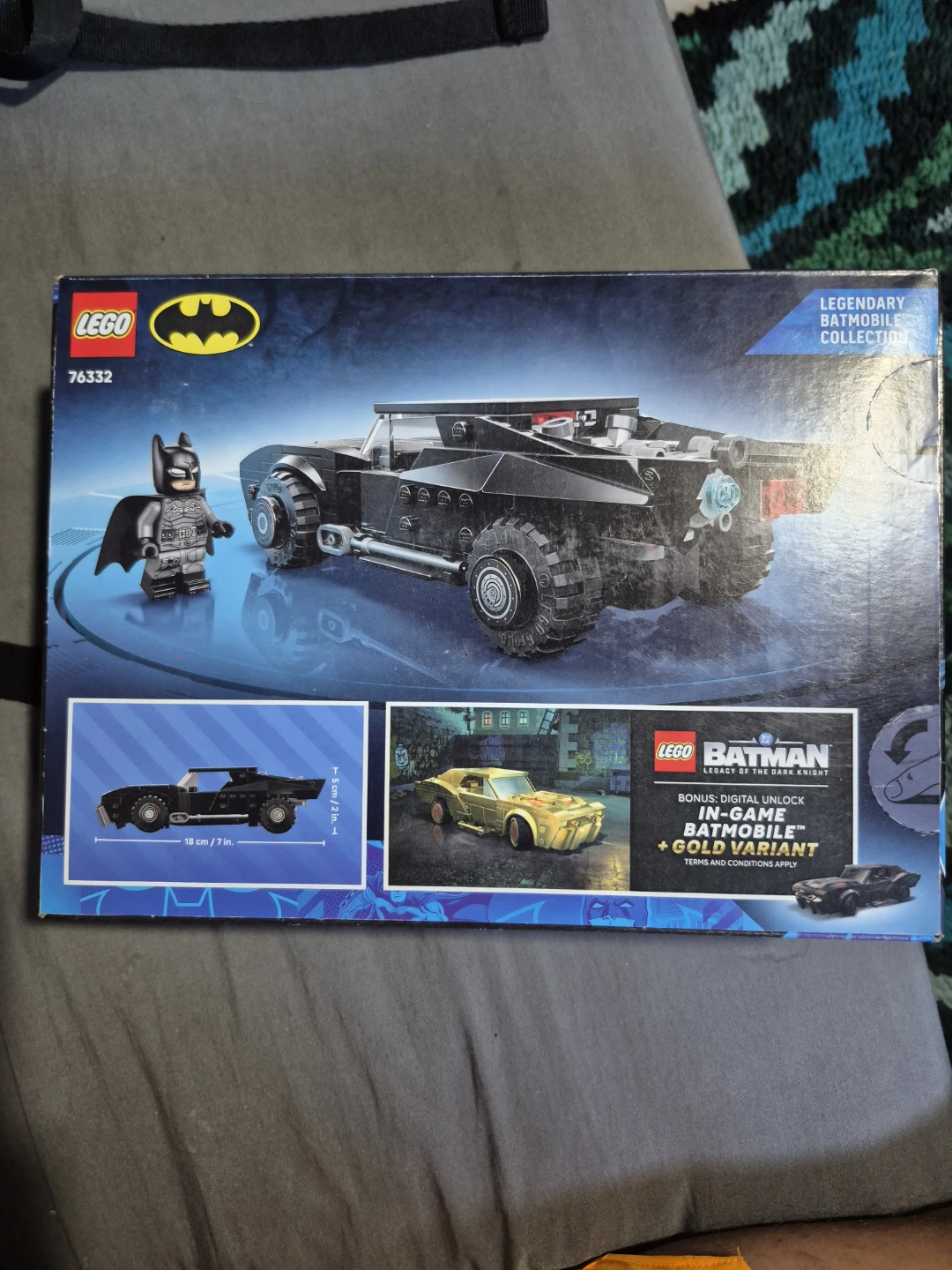 LEGO The Batman Batmobile 76332 Building Toy