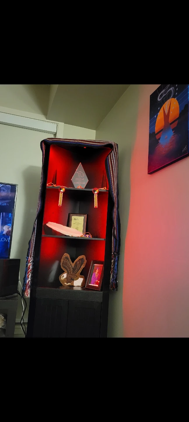 Corner 5 tier storage