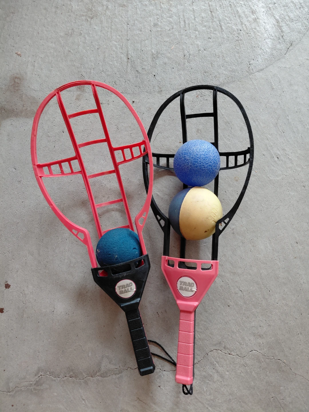 Trac Ball Racquets and Balls Set