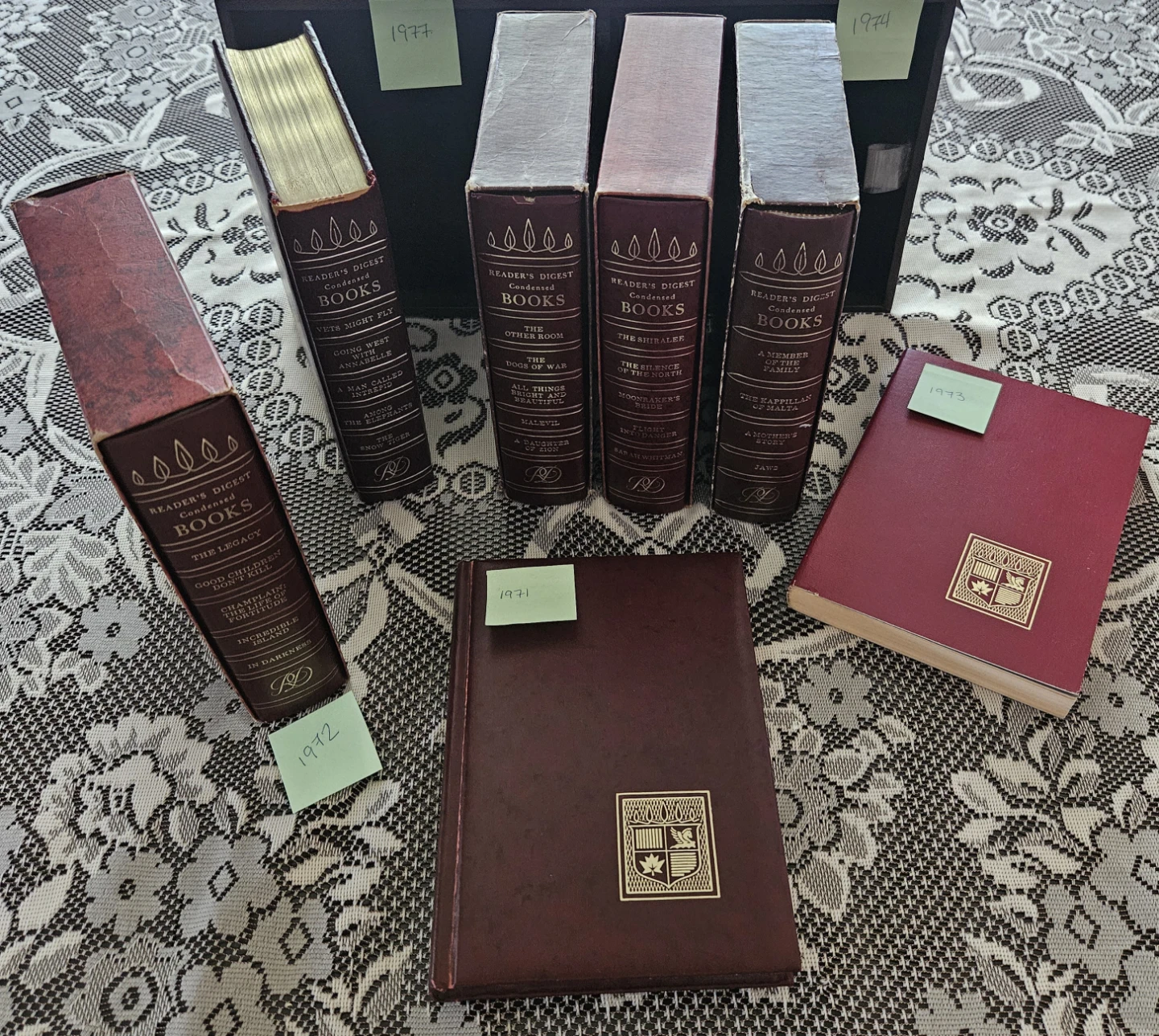 1970s Reader's Digest Condensed Books 📚
