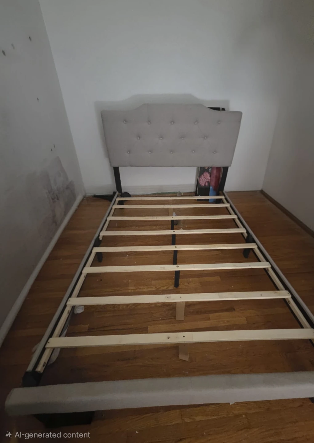Upholstered Headboard Bed Frame