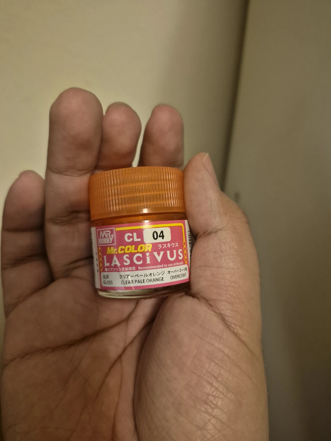 Mr. Hobby Mr. Color CL04 LASCIVUS Clear Pale Orange