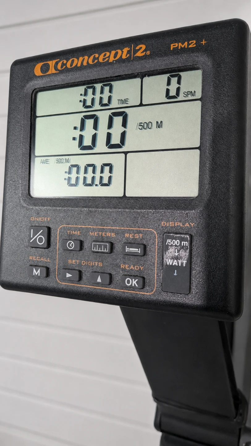 Concept2 PM2+ Rowing Machine - photo 4