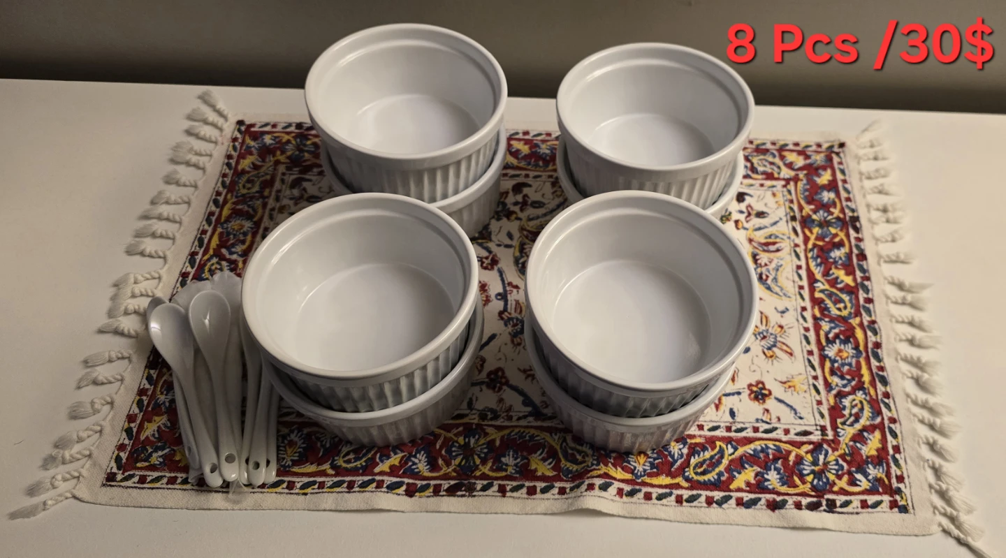 Souffle Dish Ramekins for Baking