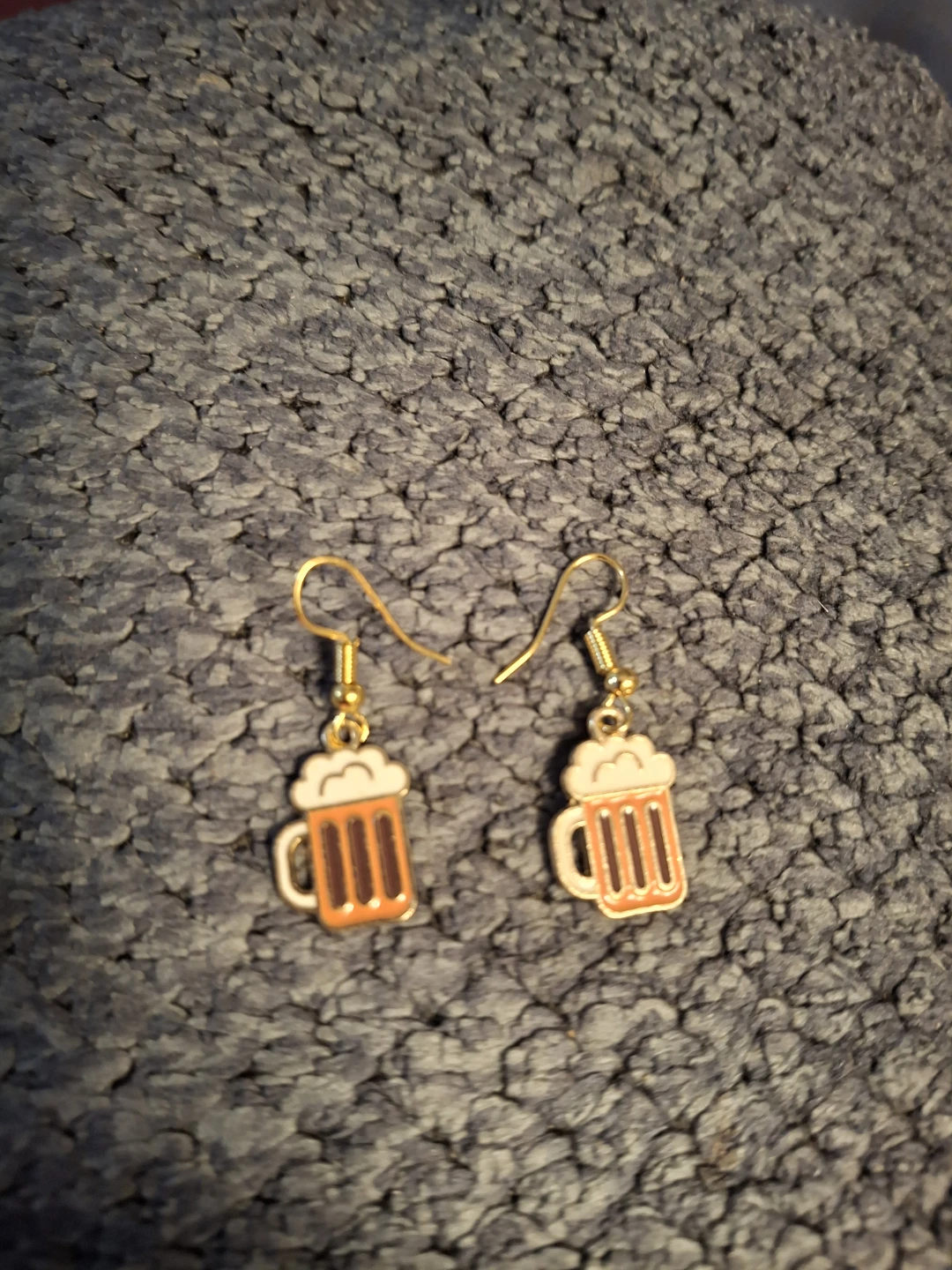 Beer Mug Earrings