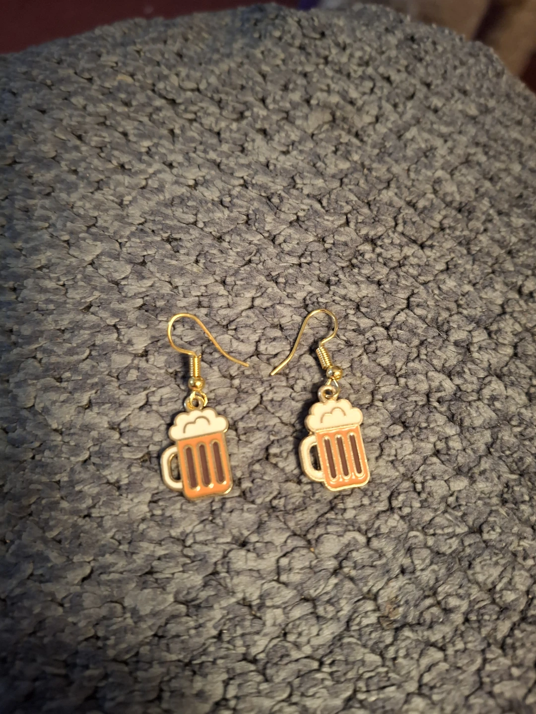 Beer Mug Earrings - photo 2