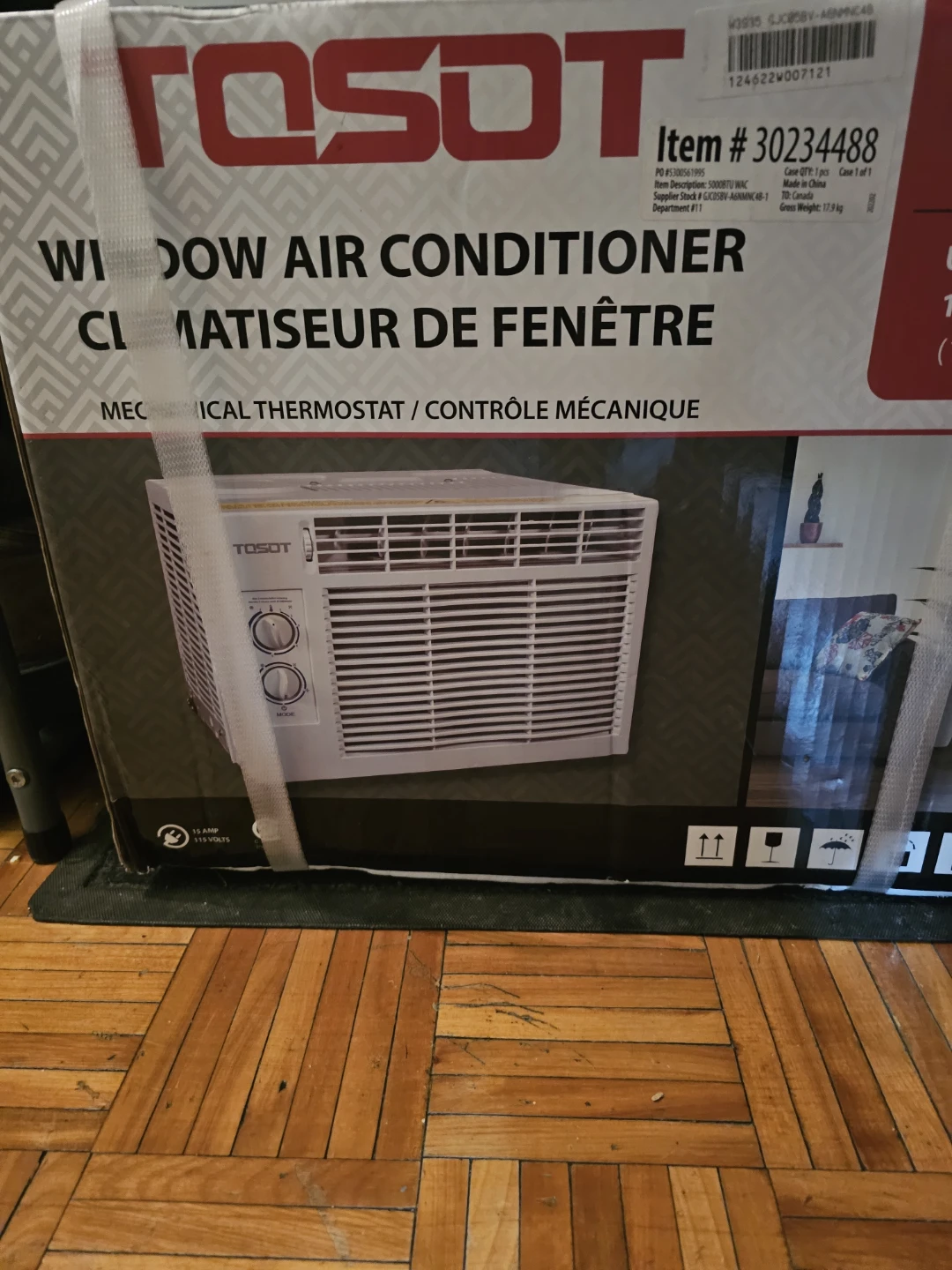 5000 BTU Tosot Window Air Conditioner GJC05BV-A6NMNC4B-1