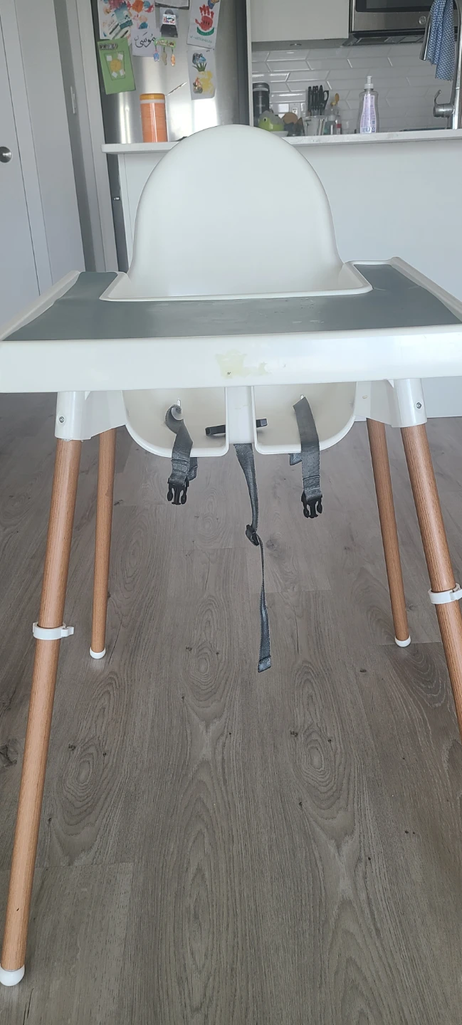 Ikea High Chair with  Silicone Placemat - photo 3