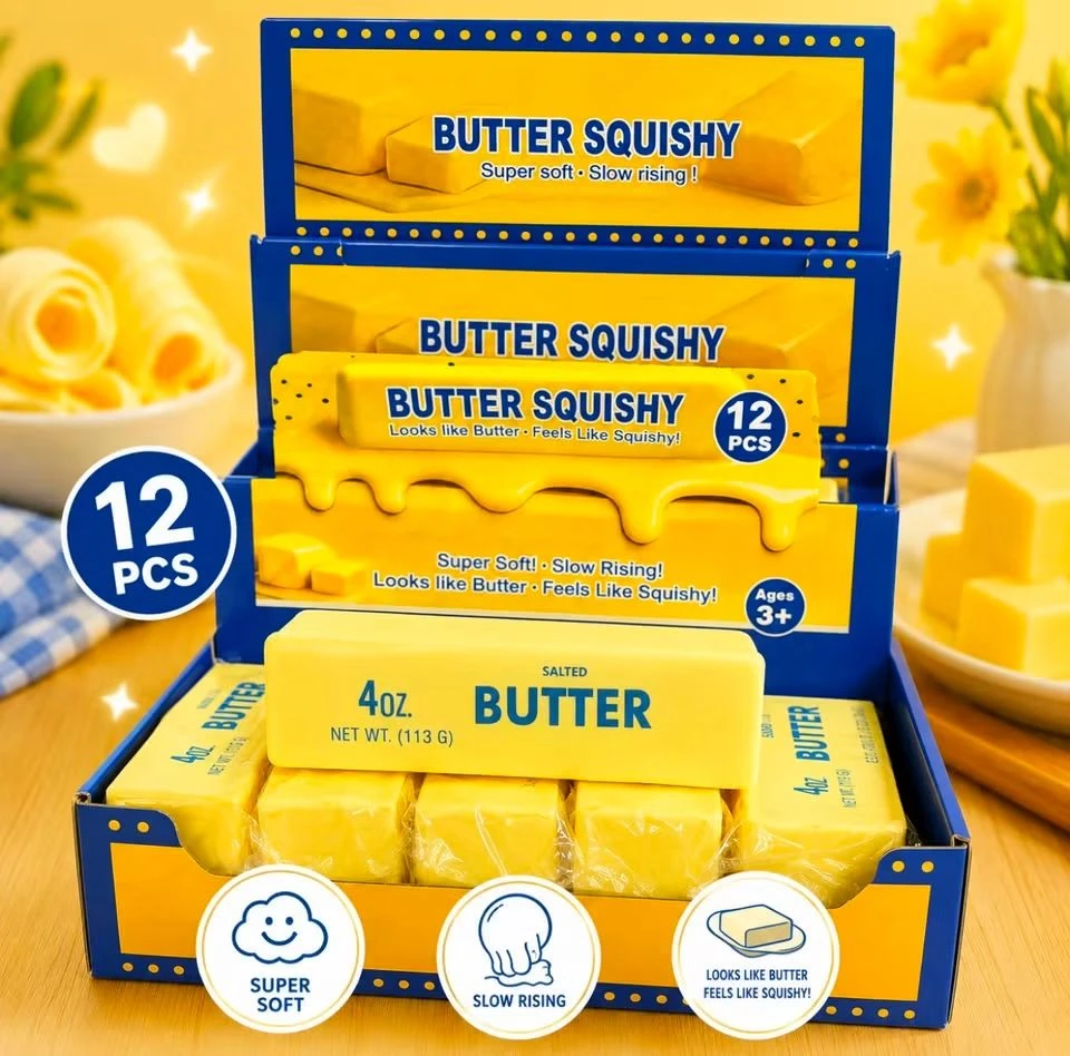 Butter Squishy Toys