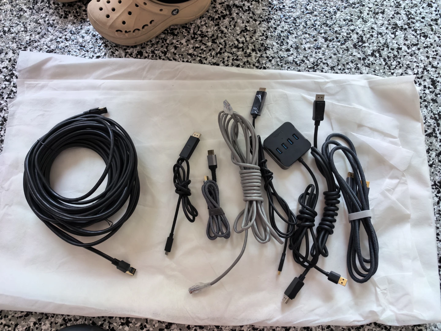 USB Hub and Cable Assortment