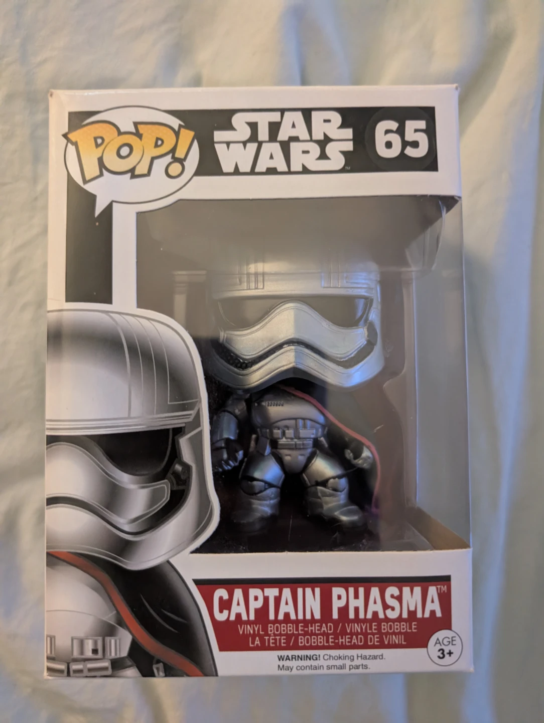 Funko Pop! Star Wars Captain Phasma #65 Vinyl Bobble-Head