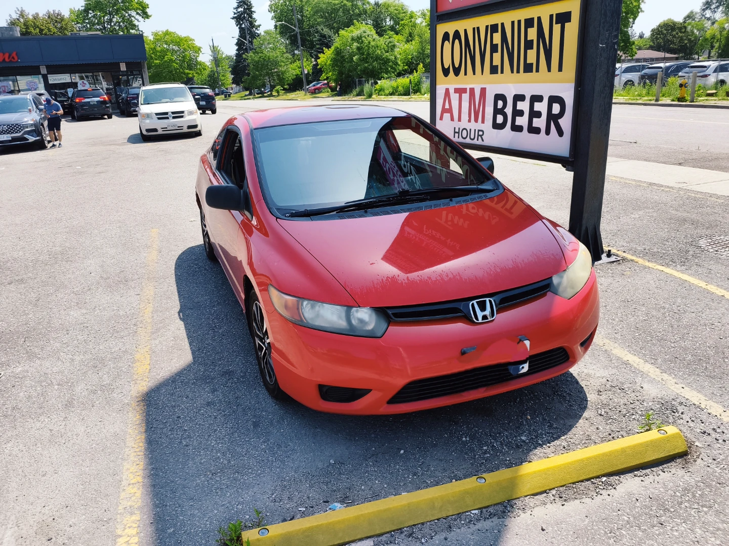 2007 Honda civic Coupe automatic - photo 2