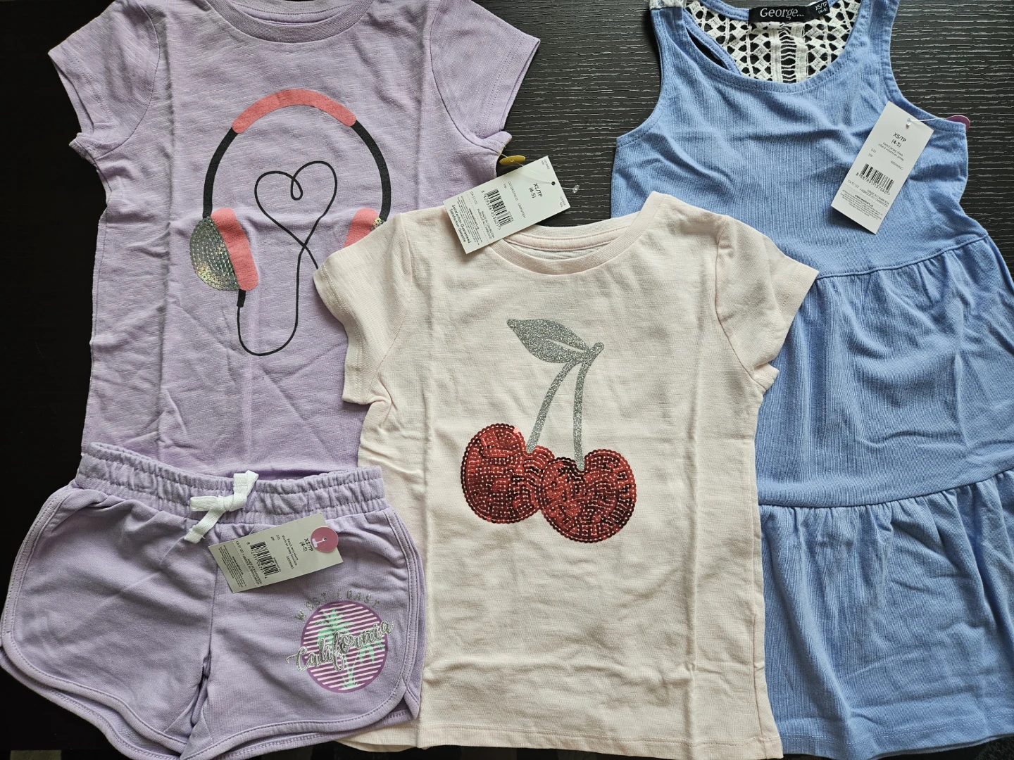 4T/5T (xs) Kids Clothing Set