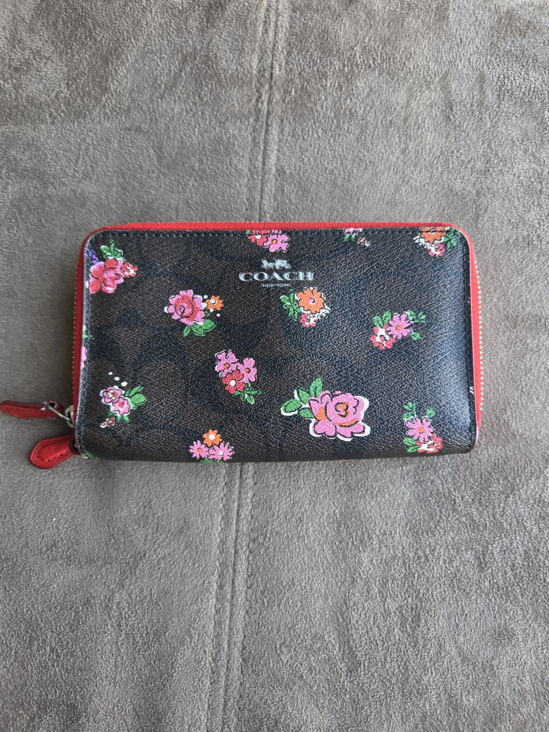 Coach Zip Around Wallet