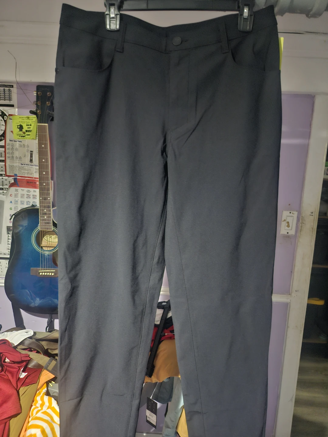 All in Motion Black Pants 34x32